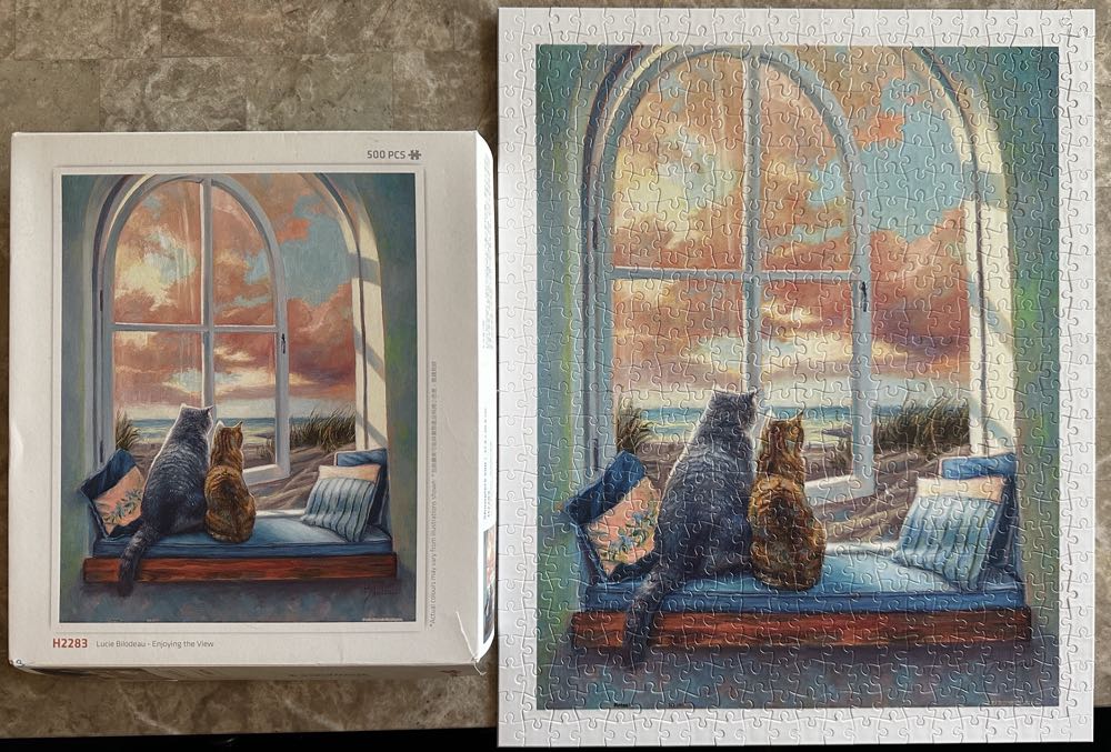 Enjoying The View - Pintoo puzzle collectible [Barcode 4713280725575] - Main Image 2