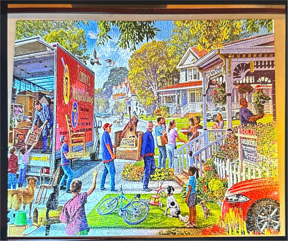 Moving In✅ - White Mountain puzzle collectible - Main Image 2