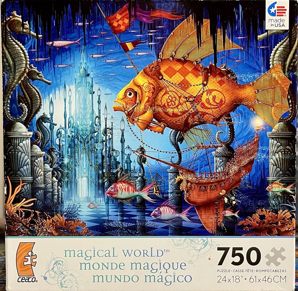 Magical World Armada - Ceaco puzzle collectible [Barcode 021081029940] - Main Image 4