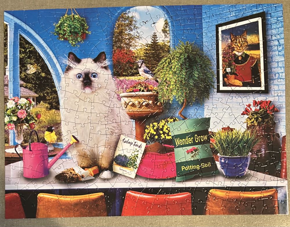 Catnip Cultivator - Masterpieces, Inc. puzzle collectible [Barcode 705988322198] - Main Image 2