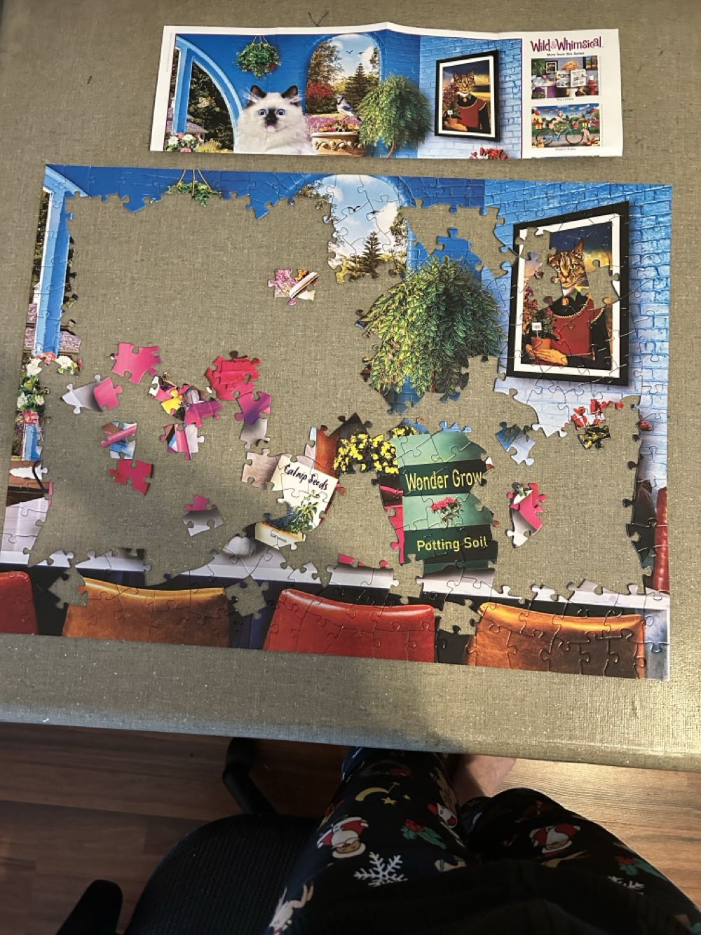 Catnip Cultivator - Masterpieces, Inc. puzzle collectible [Barcode 705988322198] - Main Image 4