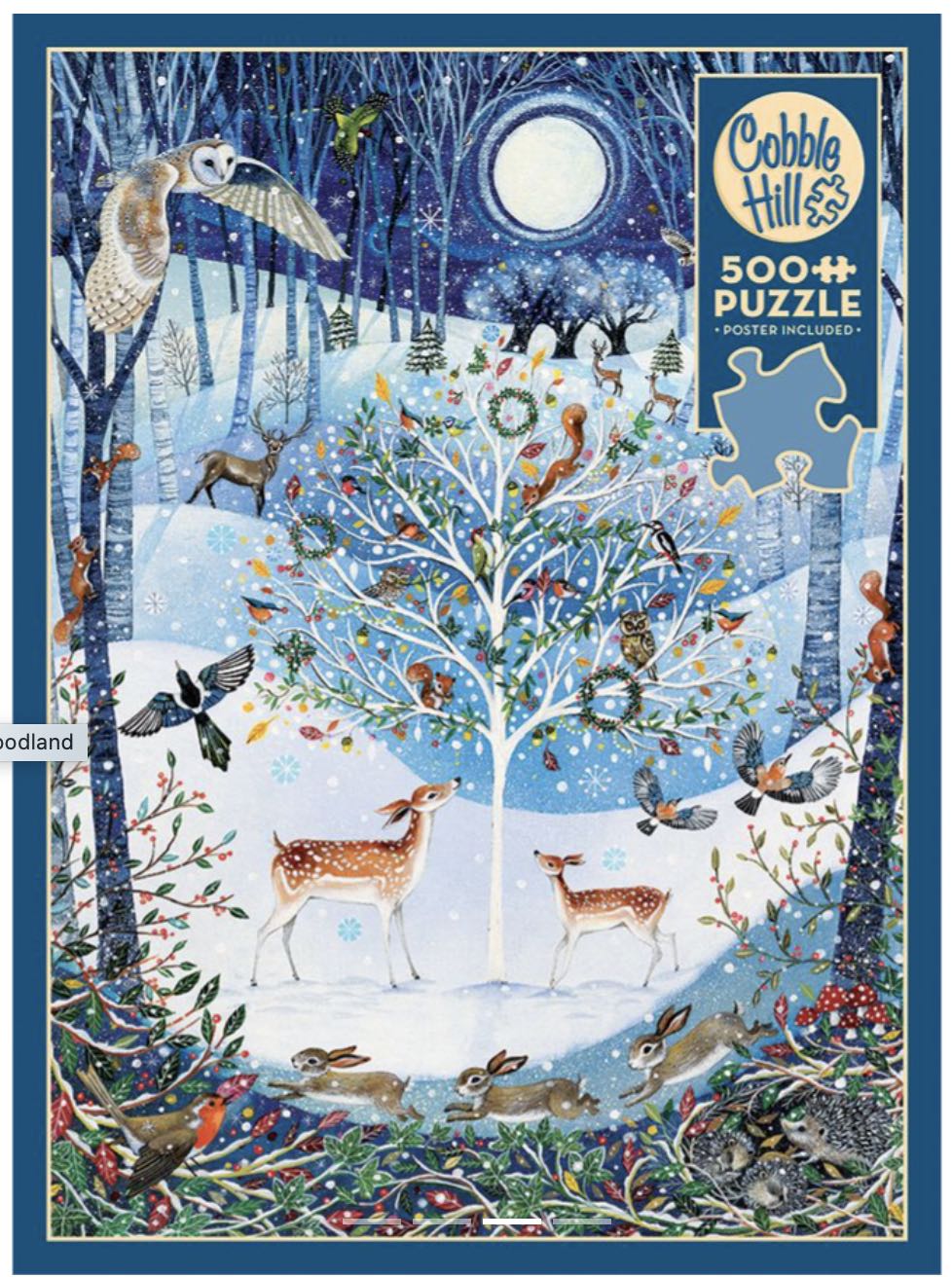 Winter Woodland (NIB) NFT - Cobble Hill puzzle collectible - Main Image 2