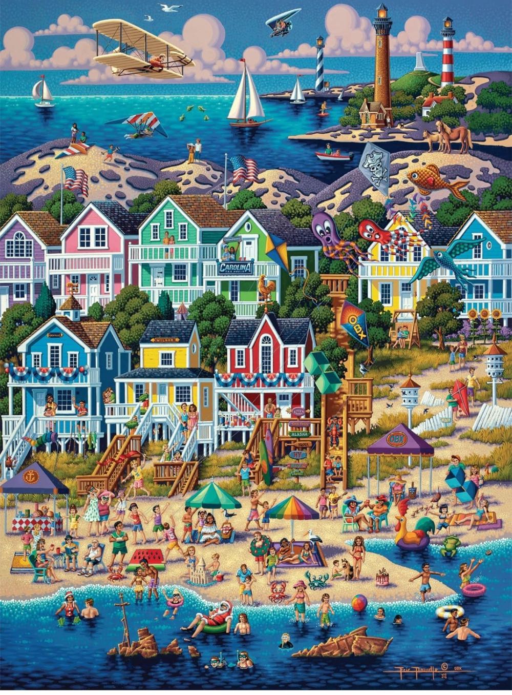 Outer Banks - Copy #2 - Sell - Dowdle puzzle collectible [Barcode 079346128099] - Main Image 2