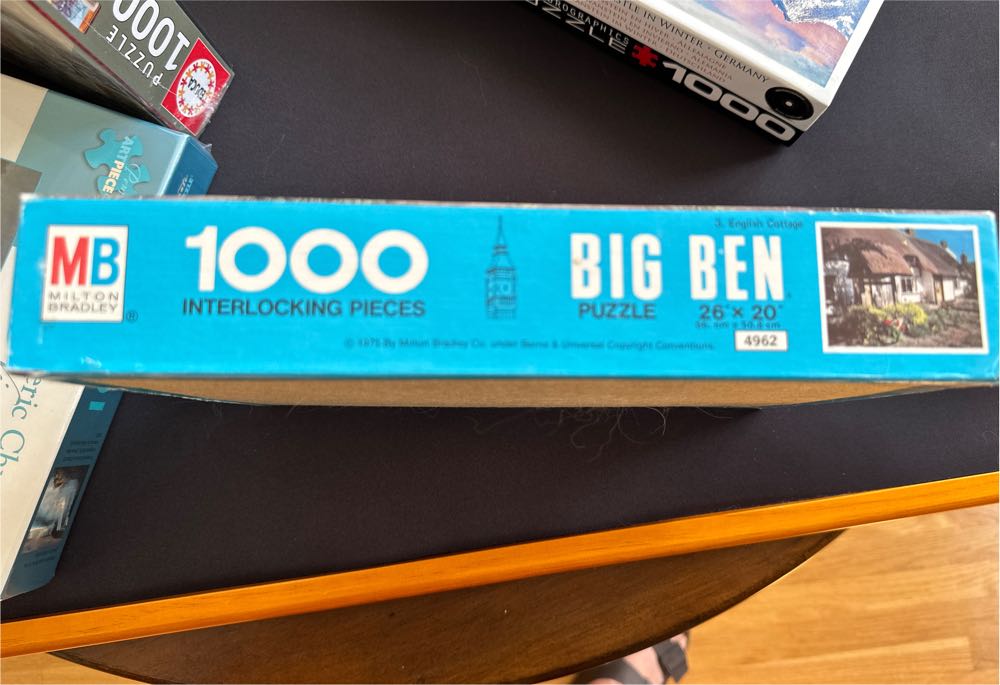 English Cottage - Milton Bradley puzzle collectible - Main Image 2