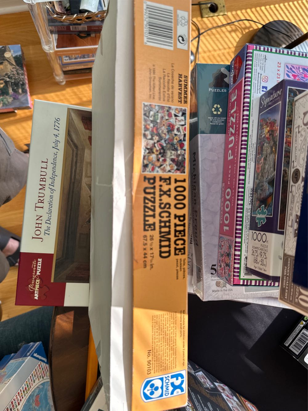 Summer Harvest - F. X. Schmid puzzle collectible [Barcode 099252901036] - Main Image 3