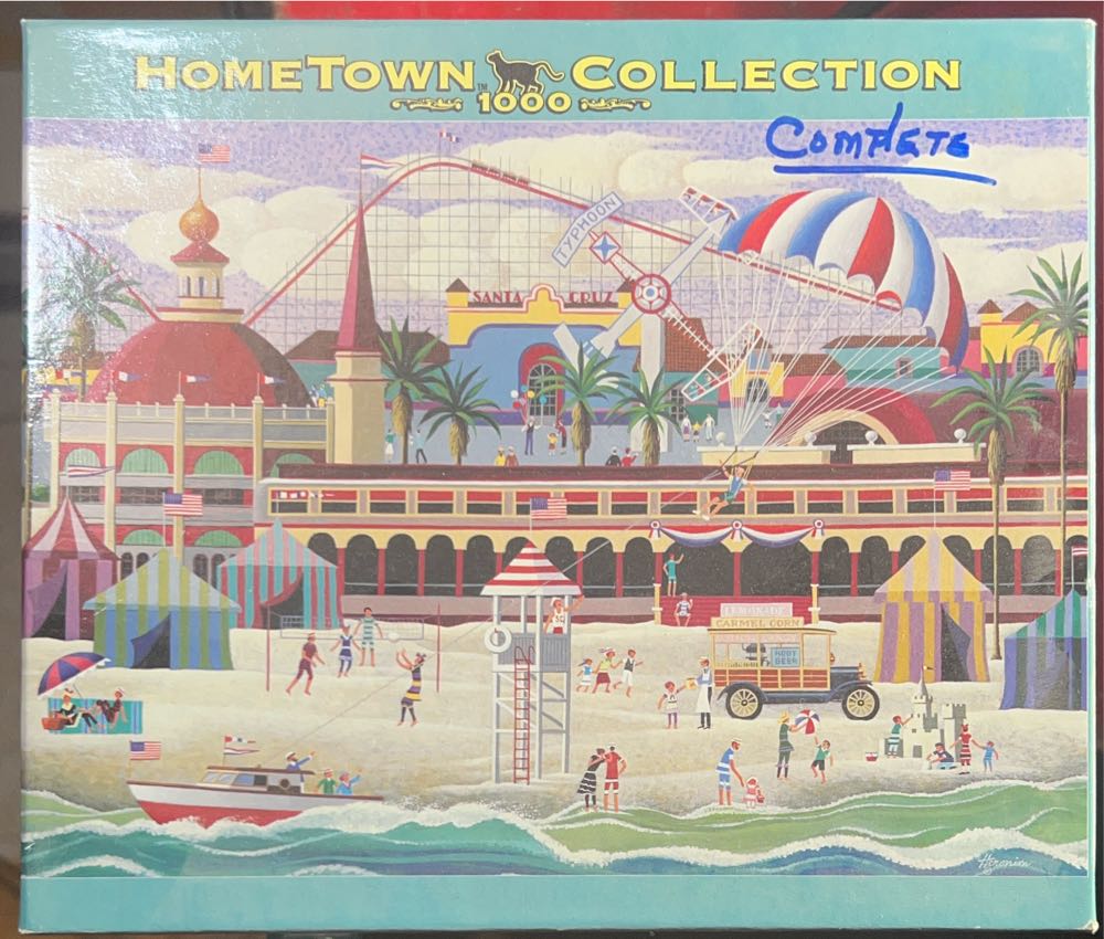 Santa Cruz Holiday - Rose Art 🇺🇸 puzzle collectible [Barcode 072348092009] - Main Image 2