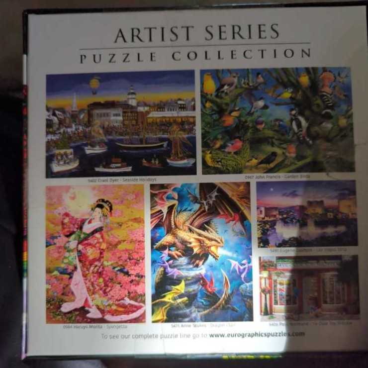 Tulip Fields - EuroGraphics puzzle collectible [Barcode 628136753265] - Main Image 2