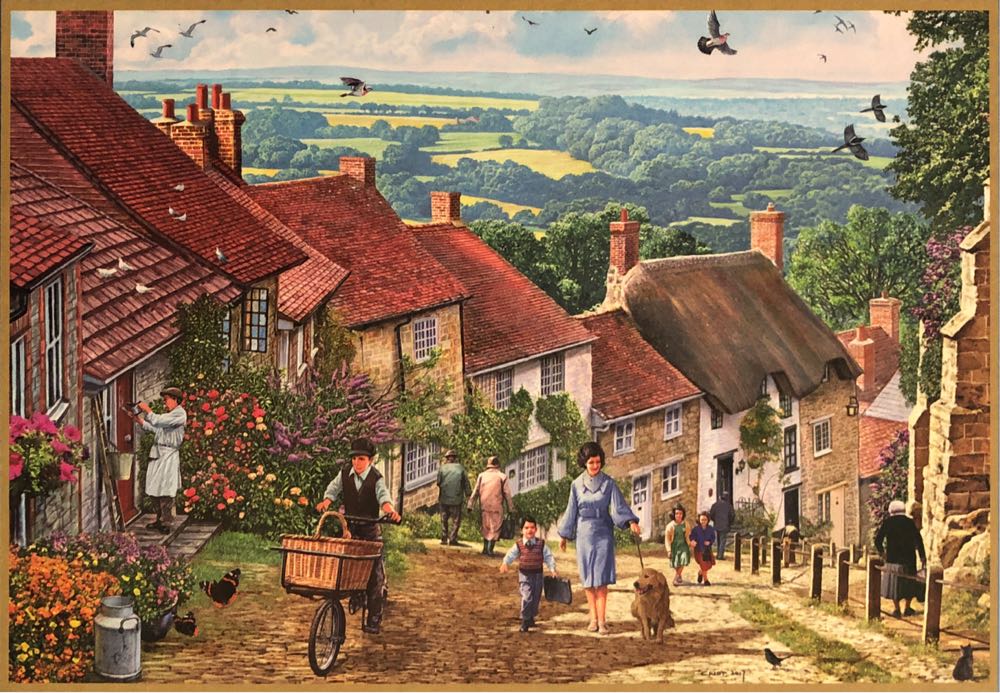 Gold Hill 🟦 - Gibsons puzzle collectible [Barcode 5012269022162] - Main Image 2