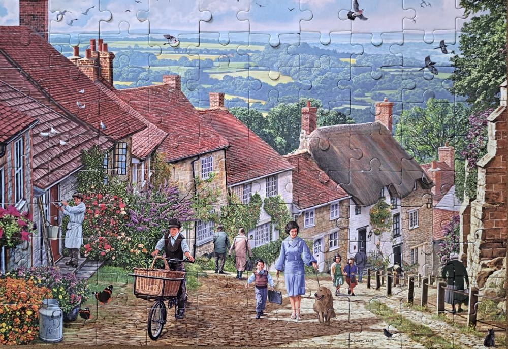 Gold Hill 🟦 - Gibsons puzzle collectible [Barcode 5012269022162] - Main Image 3