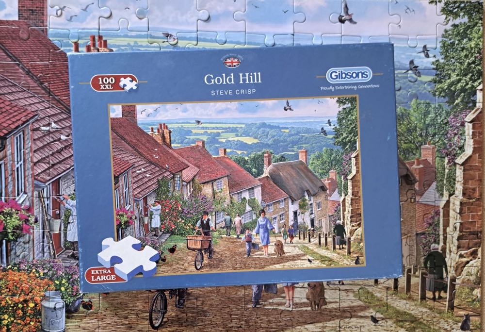 Gold Hill 🟦 - Gibsons puzzle collectible [Barcode 5012269022162] - Main Image 4
