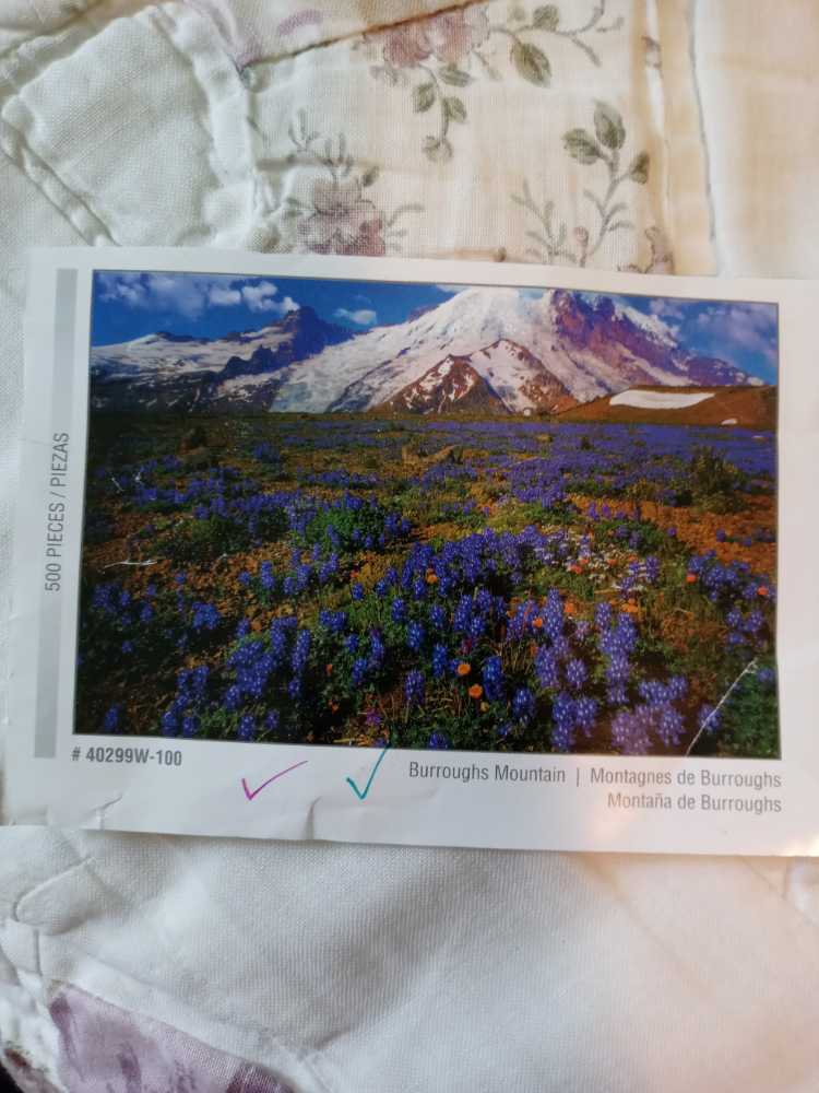 Burroughs Mountain  puzzle collectible - Main Image 3