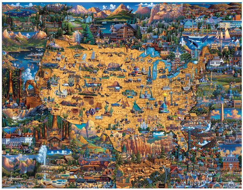 National Parks  - Dowdle puzzle collectible - Main Image 2