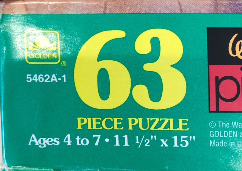 Golden Pinocchio - Golden puzzle collectible - Main Image 2