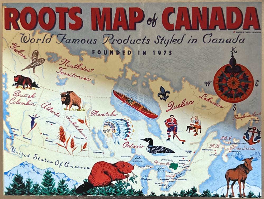 Roots Map Of Canada - Roots puzzle collectible - Main Image 2