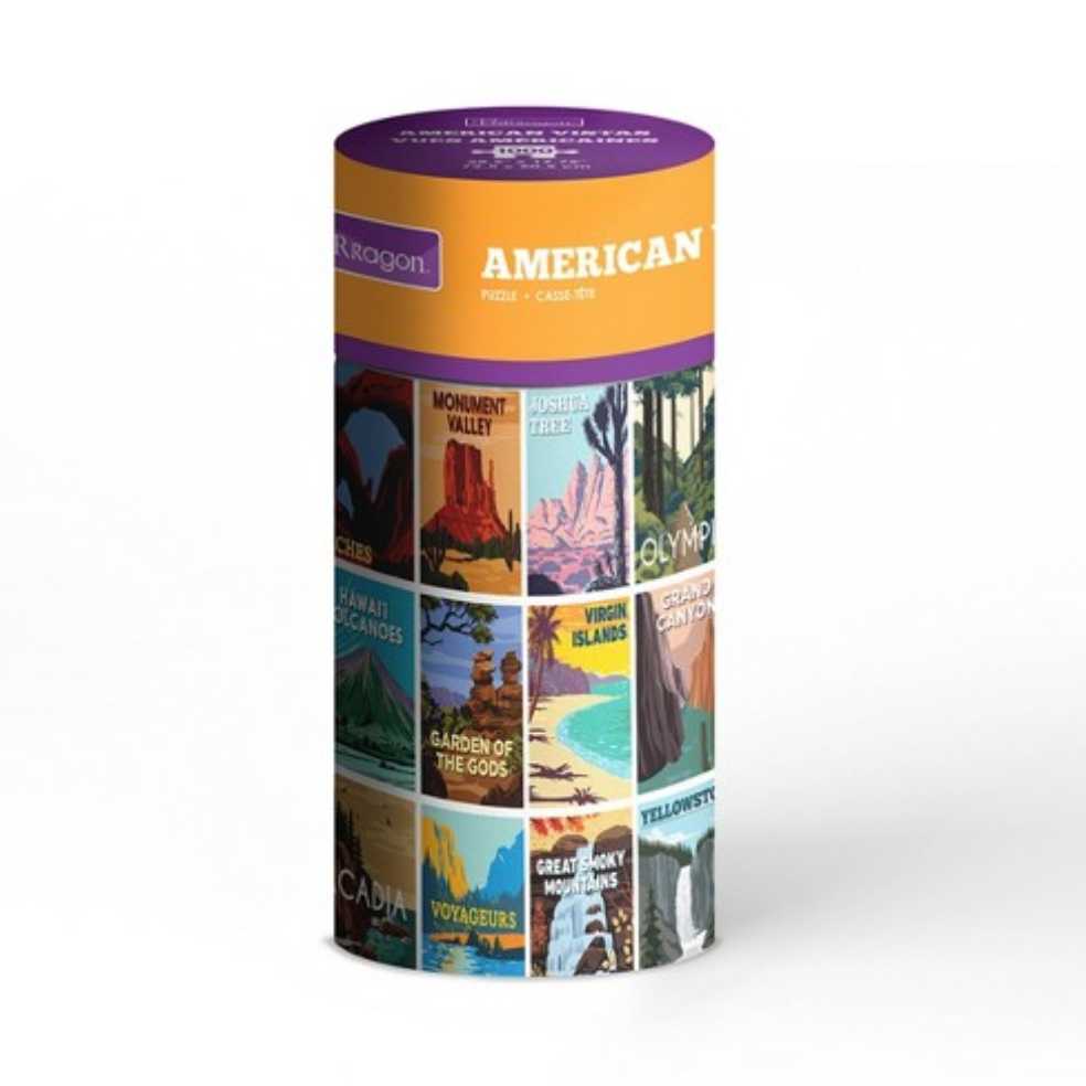 American Vista - Parragon puzzle collectible [Barcode 9781646385300] - Main Image 2
