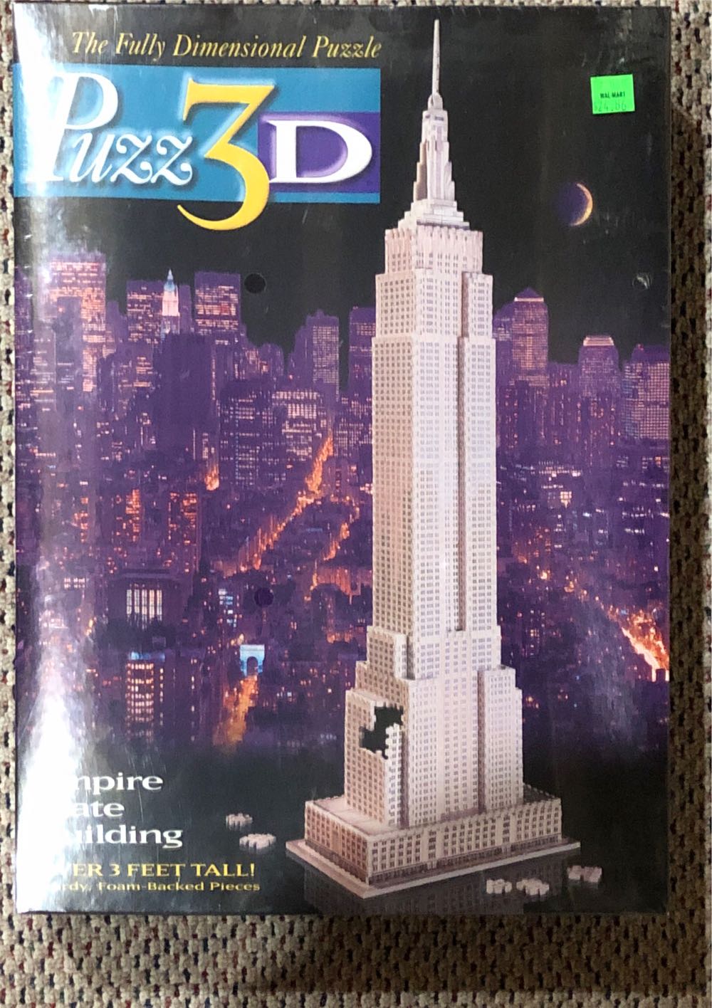 Empire State Building 3D  puzzle collectible [Barcode 032244044656] - Main Image 2