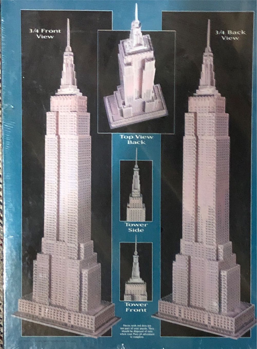 Empire State Building 3D  puzzle collectible [Barcode 032244044656] - Main Image 3