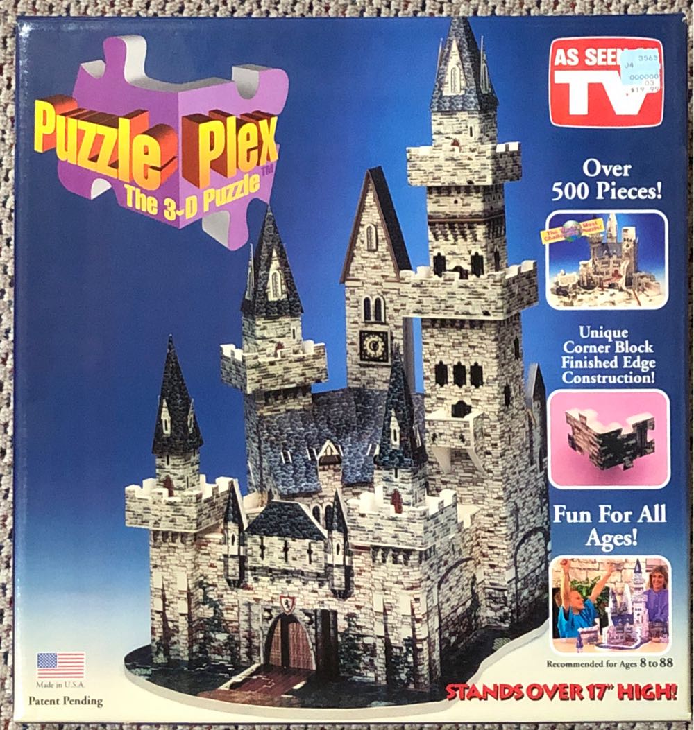 3-d Castle Puzzle  puzzle collectible [Barcode 097298050015] - Main Image 2