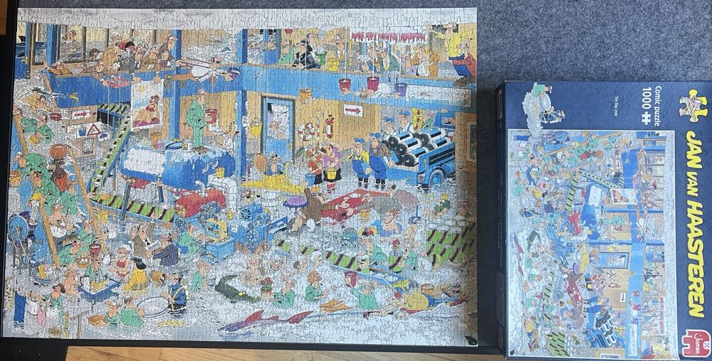 The Big Leak - Jumbo puzzle collectible [Barcode 8710126820407] - Main Image 3