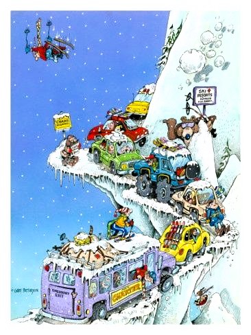 Ski Fever (UV) Cheryl  - Springbok puzzle collectible - Main Image 4