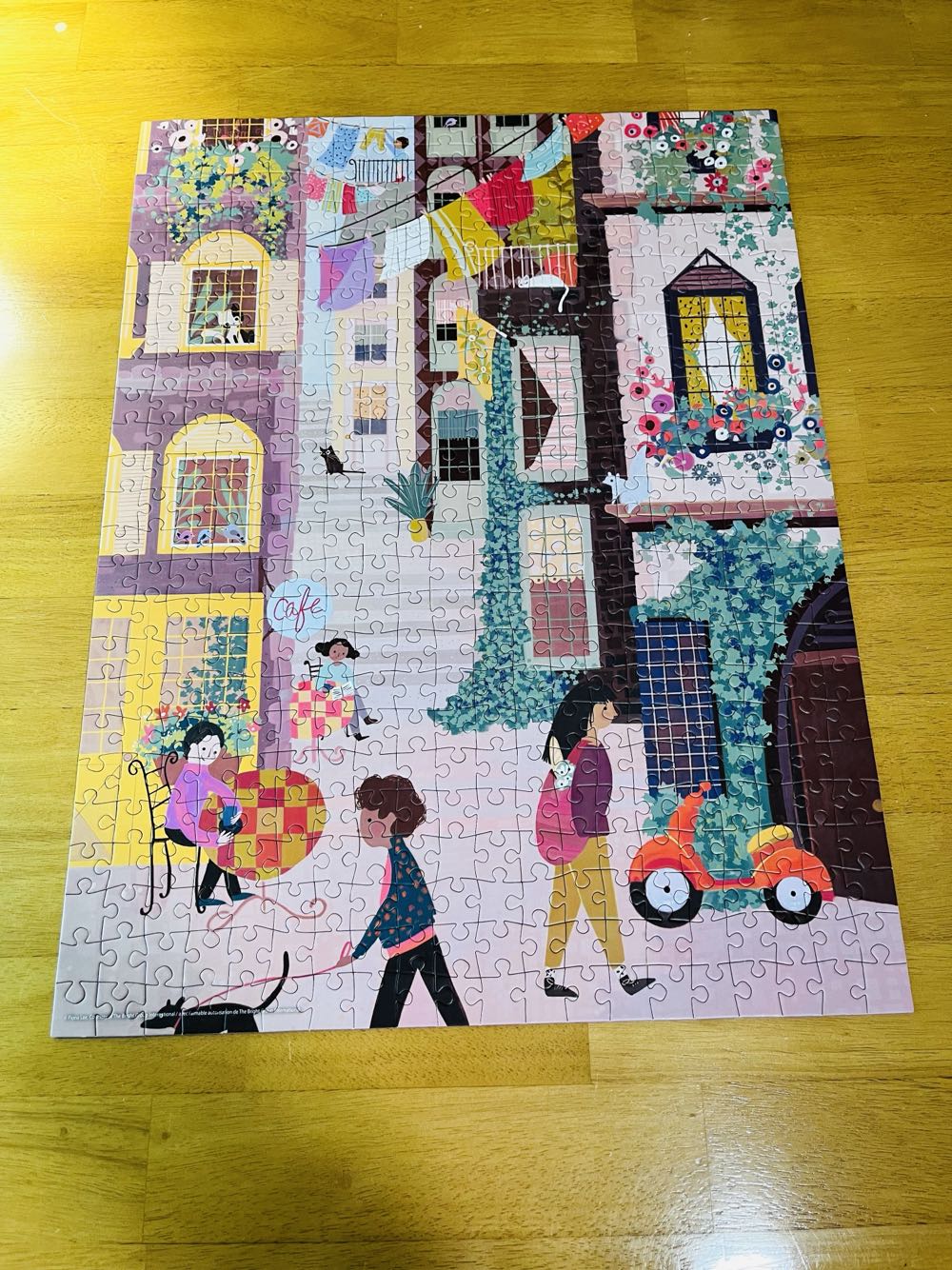 Charming Side Street - Spin Master puzzle collectible [Barcode 778988436660] - Main Image 2