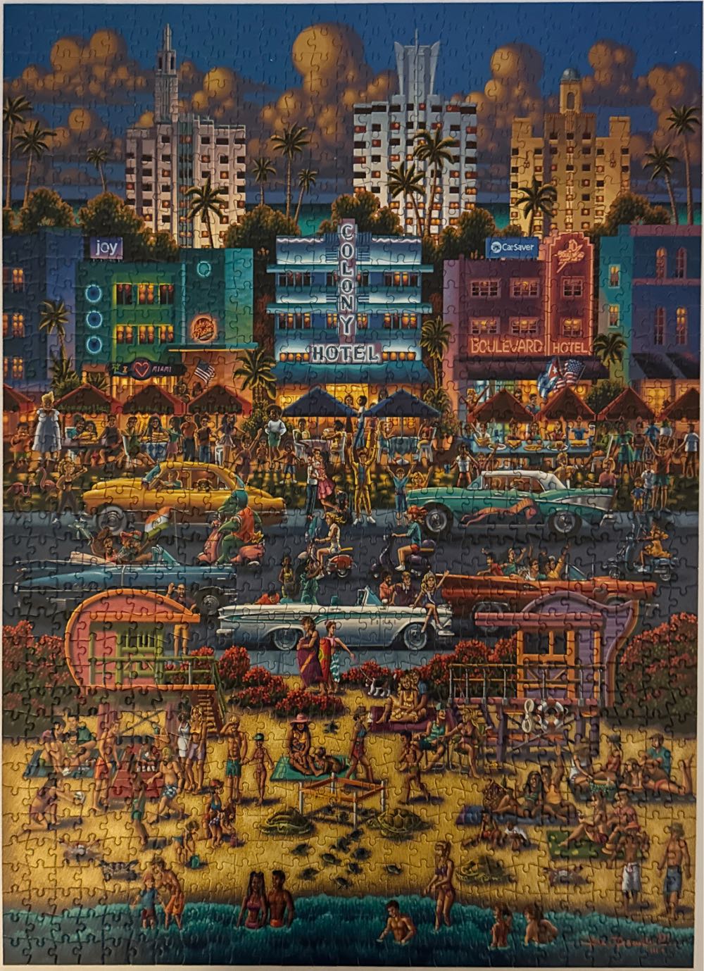 Miami - Buffalo puzzle collectible [Barcode 079346128082] - Main Image 4