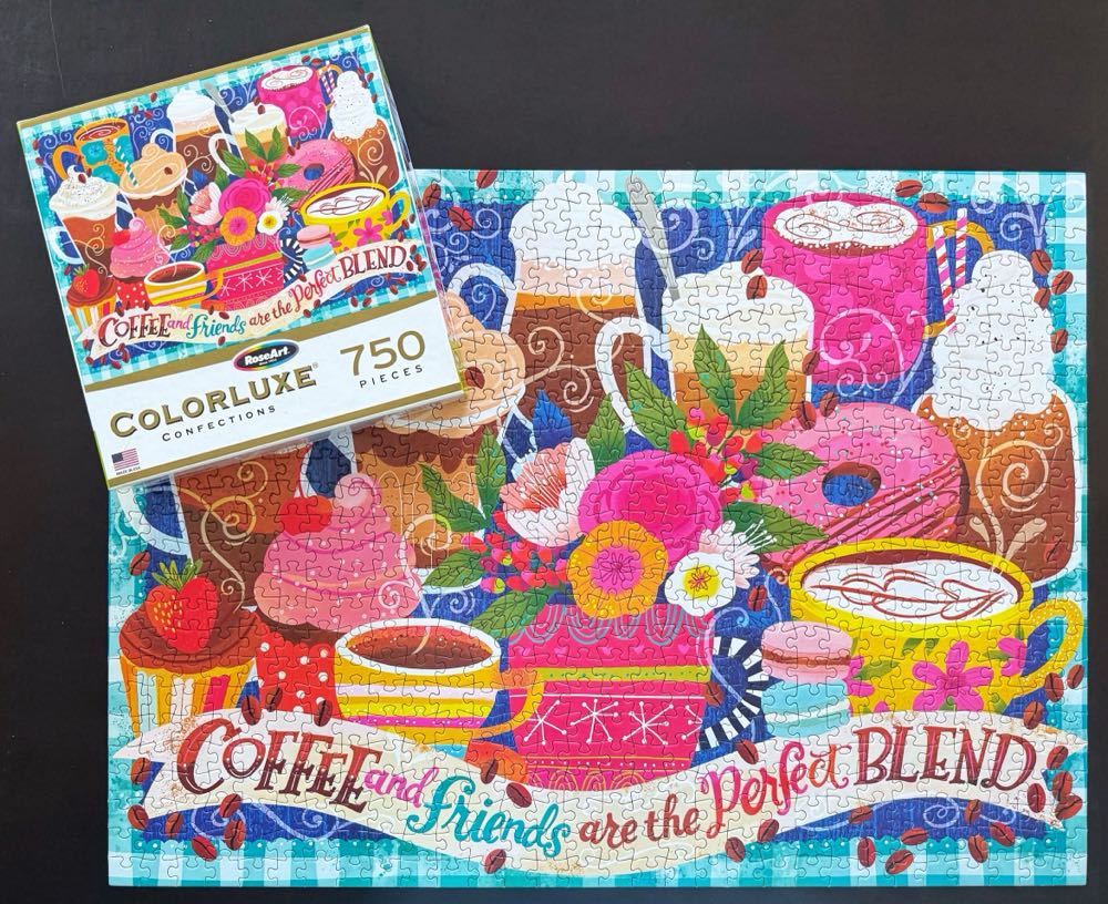 Coffee and Friends* - RoseArt puzzle collectible [Barcode 4895145437400] - Main Image 3
