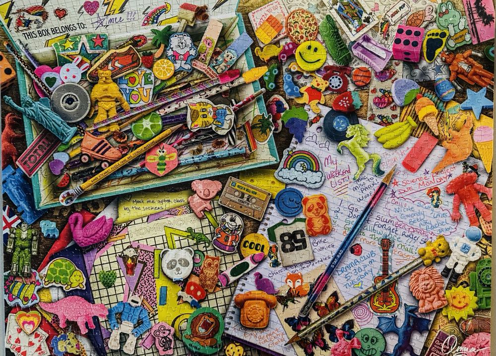 My Awesome Collection 1989 - SOLD - Buffalo puzzle collectible - Main Image 2