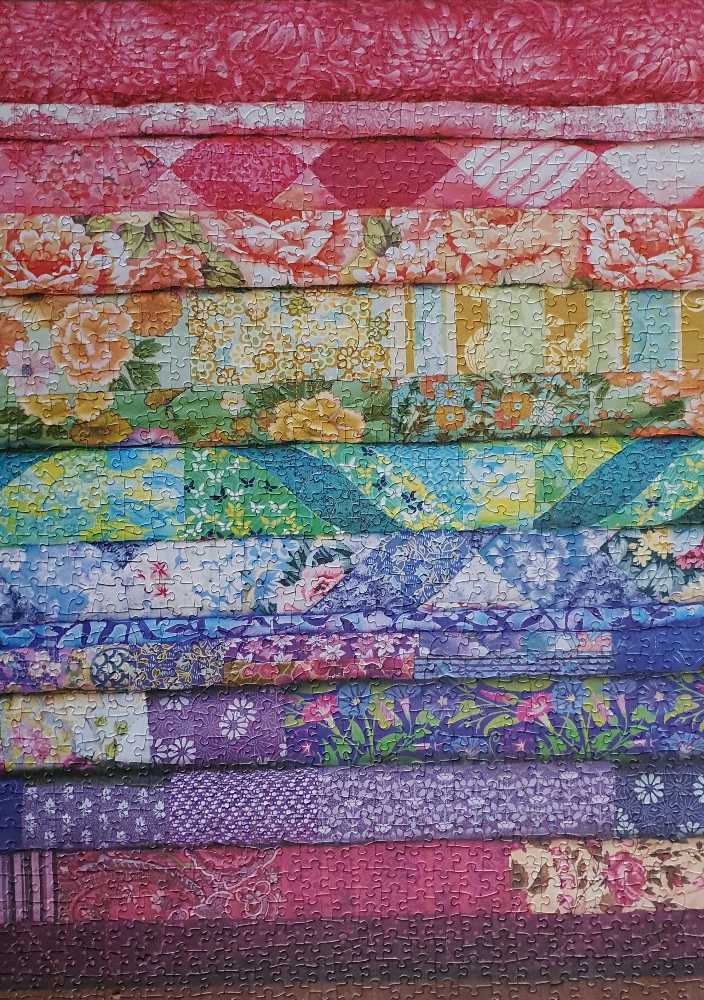 Comfortable Rainbow * Keeper* - Cobble Hill puzzle collectible [Barcode 625012400244] - Main Image 2