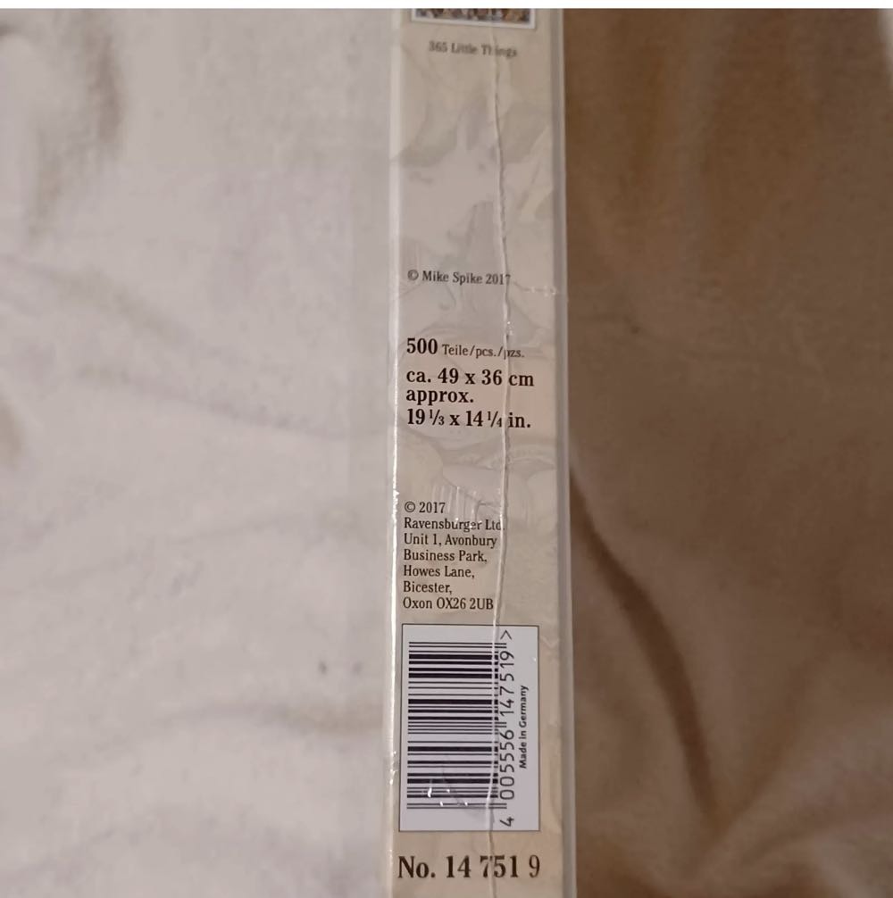 Little Things 365 - Ravensburger puzzle collectible [Barcode 4005556147519] - Main Image 2