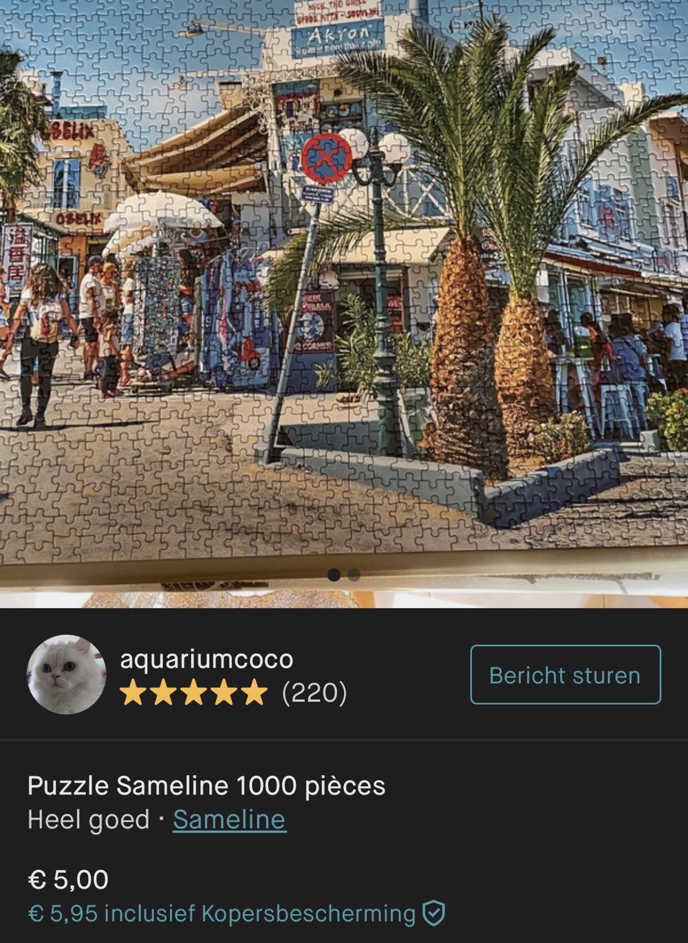 In Fira 🟦 - Sameline puzzle collectible - Main Image 4
