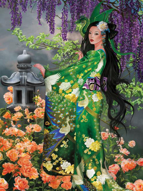 Jade - Ceaco puzzle collectible [Barcode 021081290074] - Main Image 2