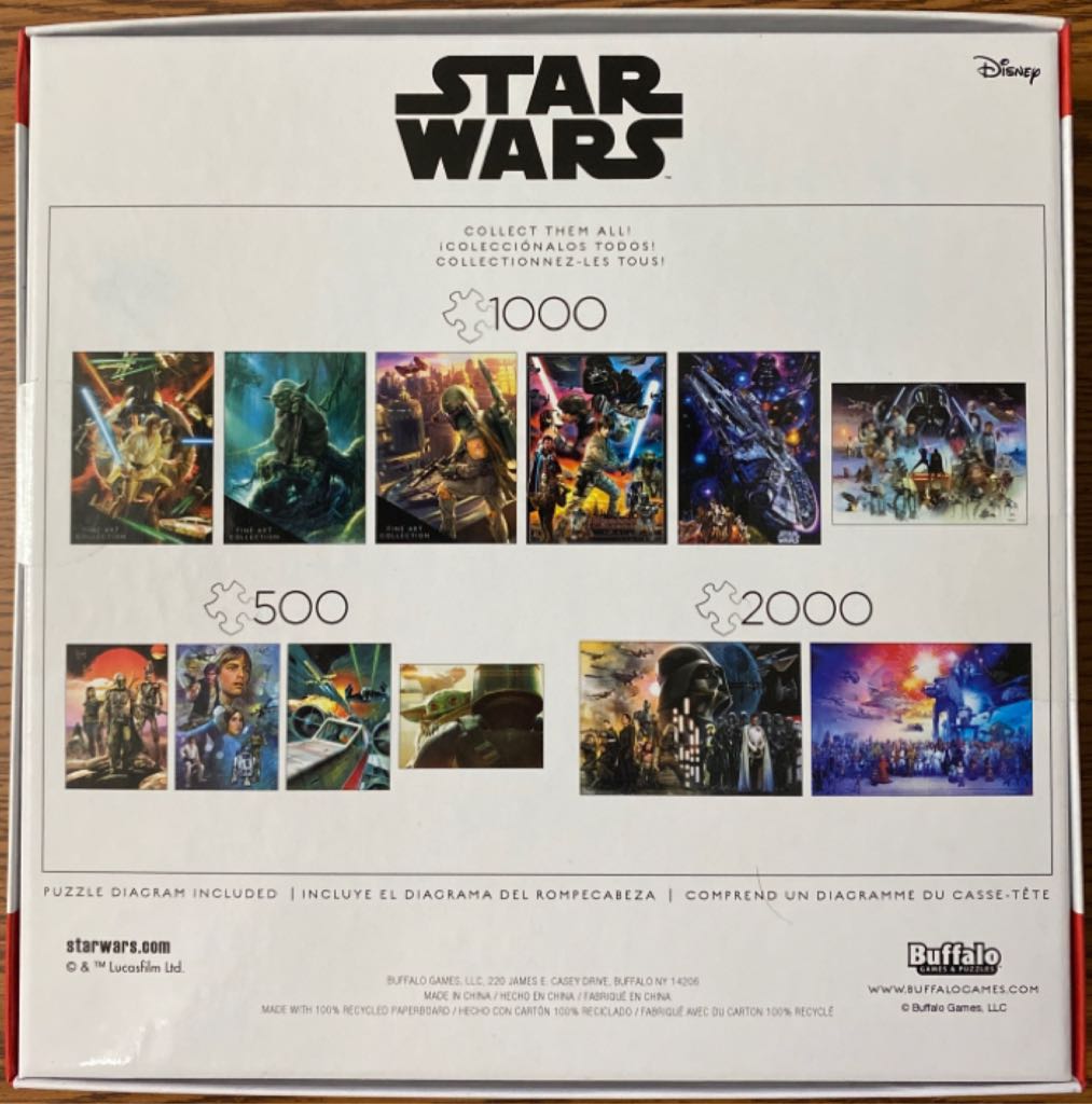 Star Wars: The Mandalorian - Buffalo Games & Puzzles puzzle collectible - Main Image 2