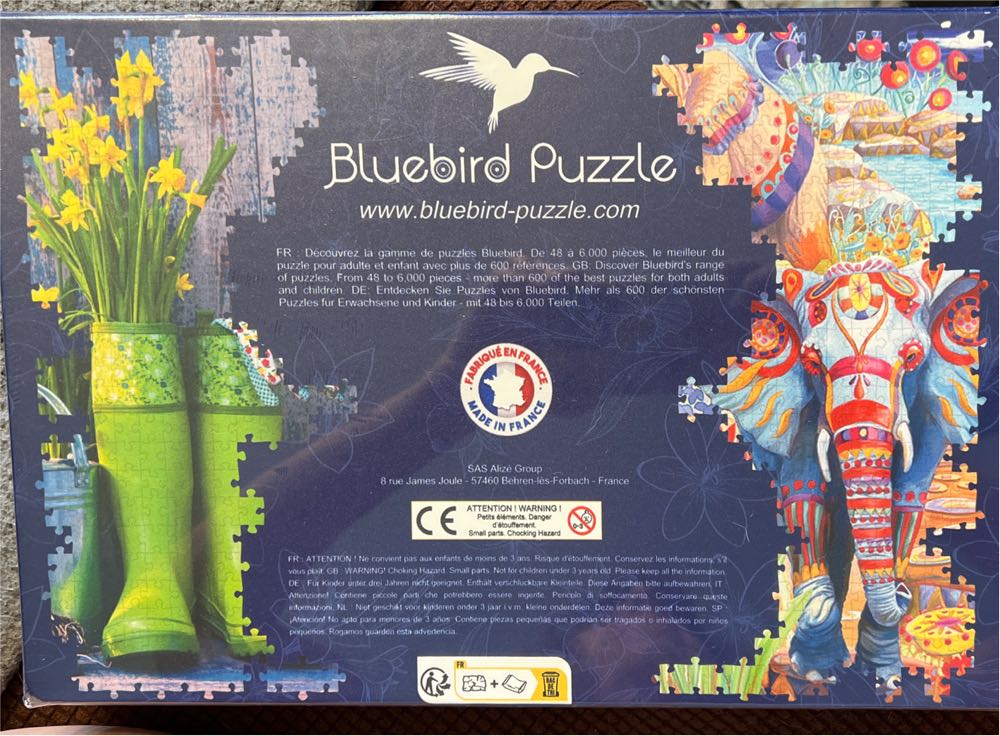 Ladybugs In The Park/Coccinelles 🟦 - Bluebird Puzzle puzzle collectible [Barcode 3663384904721] - Main Image 2