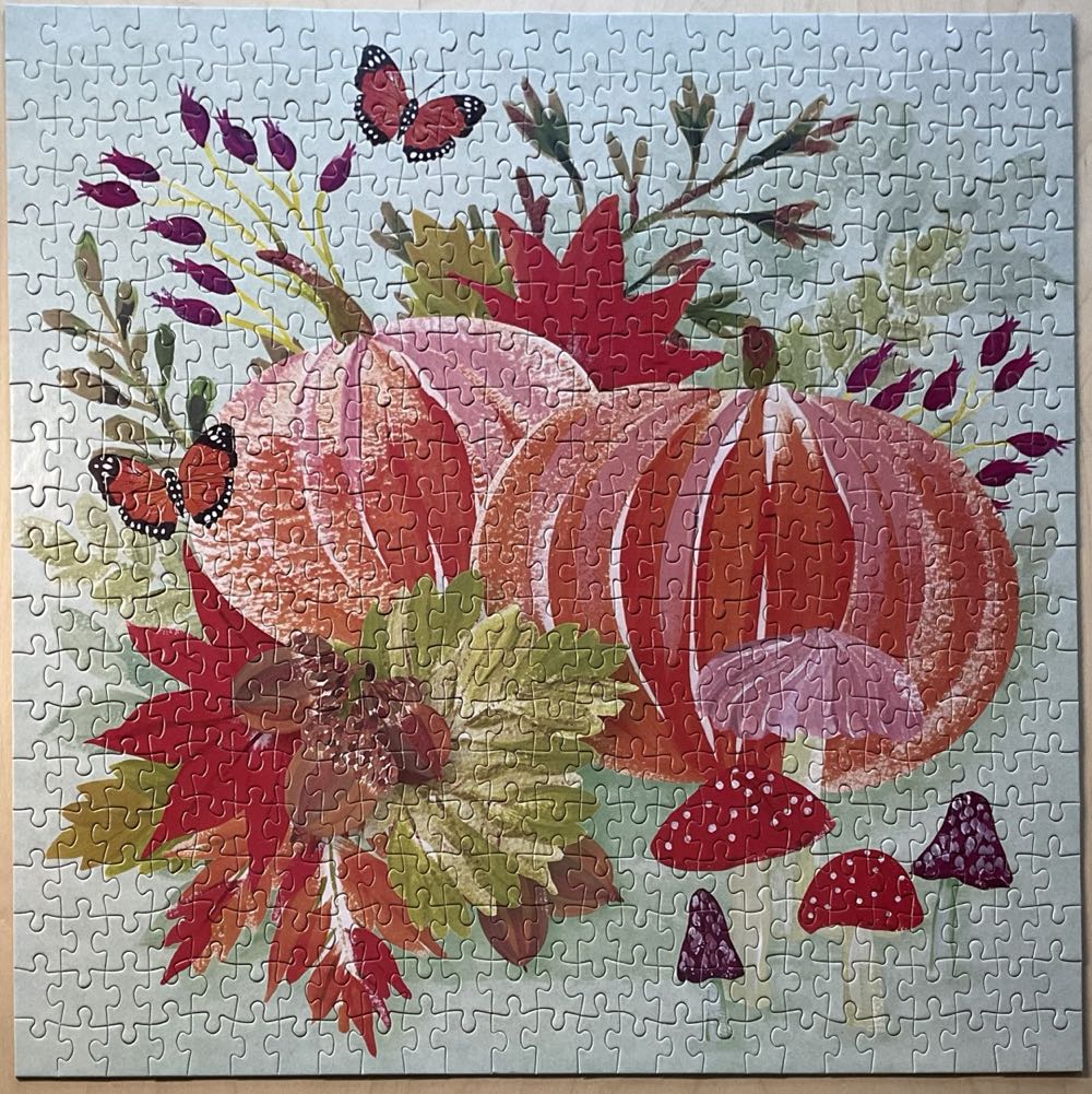 Gifts Of Fall - Galison puzzle collectible [Barcode 9780735375888] - Main Image 2