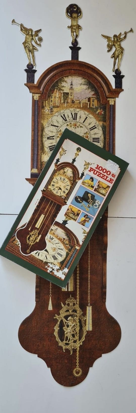 Antique Dutch Grandpa Clock🟦 - Jumbo puzzle collectible [Barcode 8710126017913] - Main Image 3