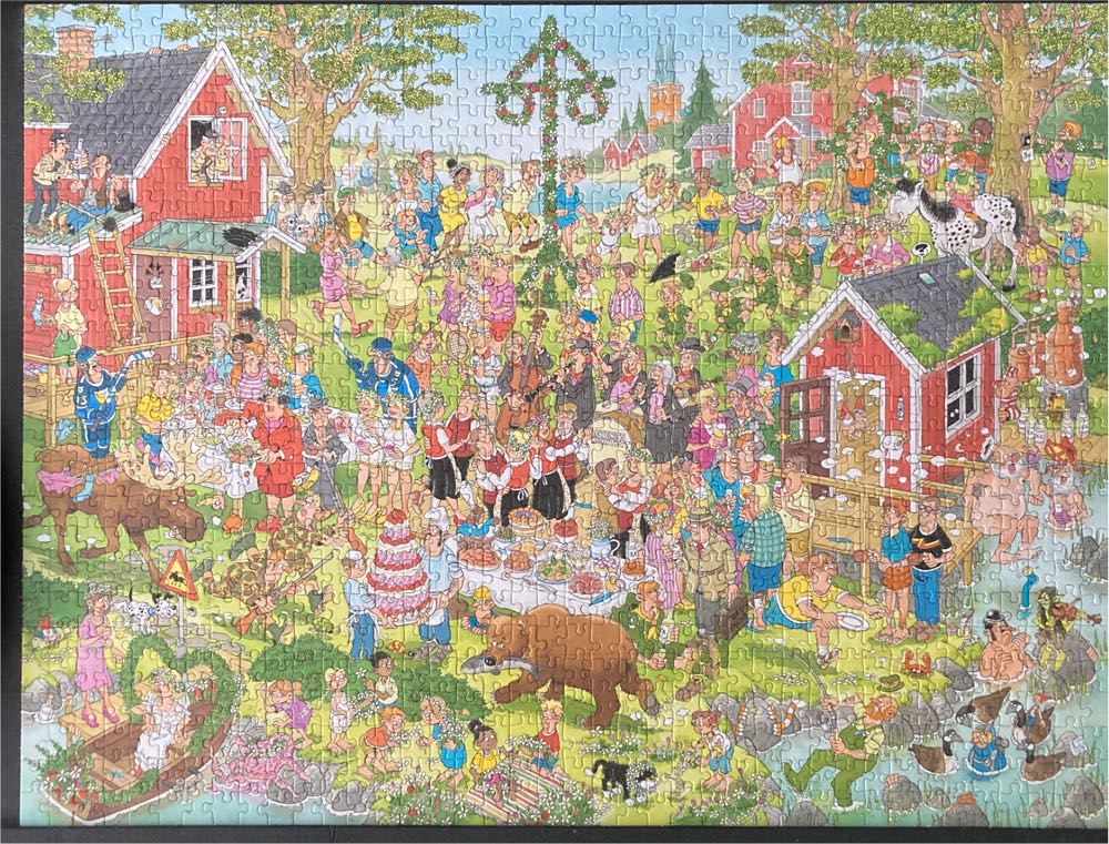 Midsummer Festival - Jumbo puzzle collectible [Barcode 8710126000298] - Main Image 2