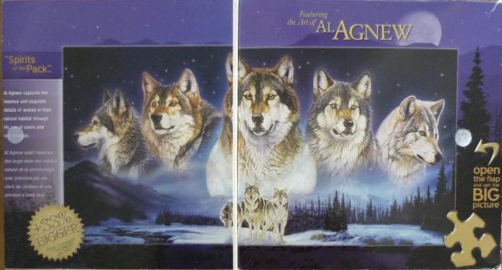 Spirits Of The Pack 🟦 - MasterPieces puzzle collectible [Barcode 705988706080] - Main Image 2