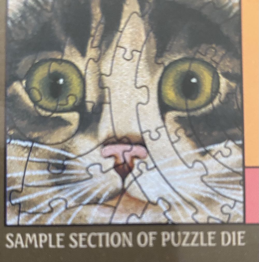 Cat Tails - Ceaco puzzle collectible [Barcode 021081010528] - Main Image 2