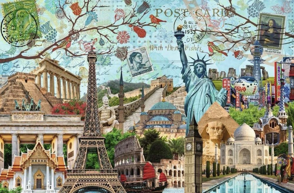 Big City Collage - Ravensburger puzzle collectible [Barcode 4005556171187] - Main Image 2