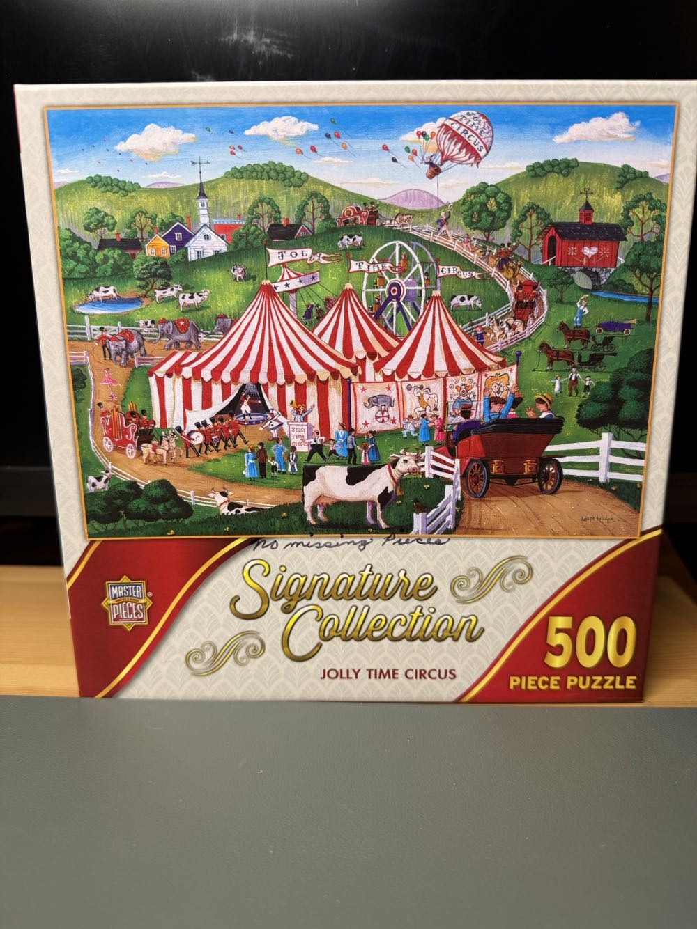 Jolly Time Circus - MasterPieces puzzle collectible [Barcode 705988502989] - Main Image 3
