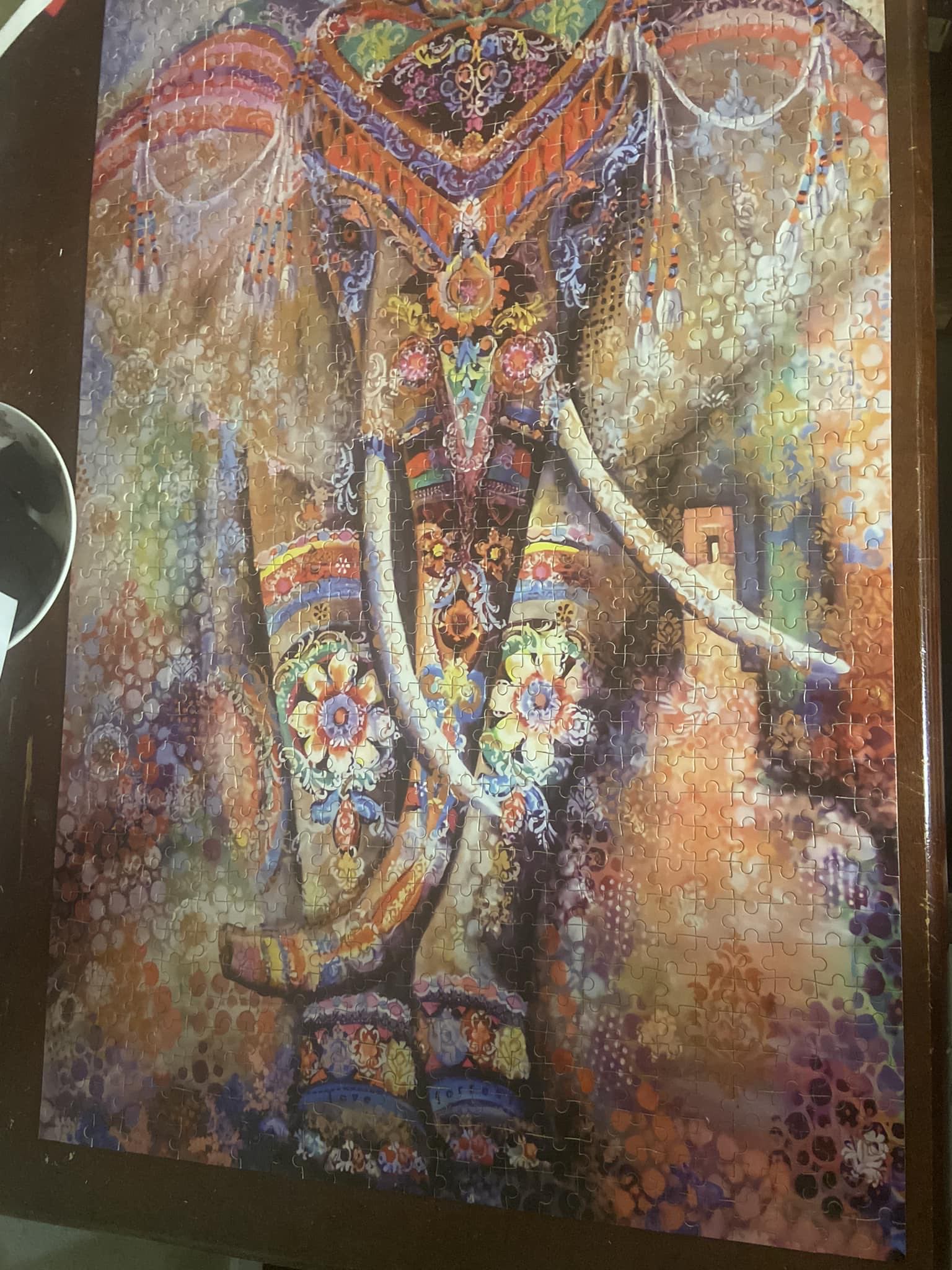 Colored Elephant  X - Najiaxiaowu puzzle collectible - Main Image 2