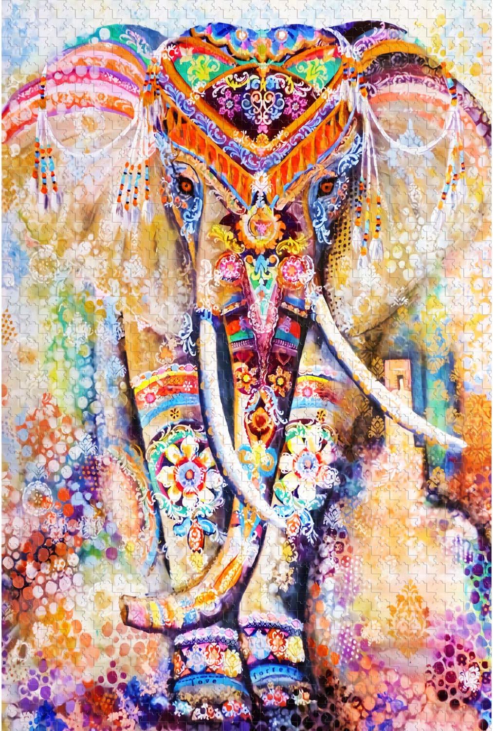 Colored Elephant  X - Najiaxiaowu puzzle collectible - Main Image 3