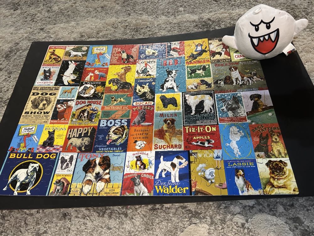 Retro Dogs - Re-marks puzzle collectible - Main Image 2