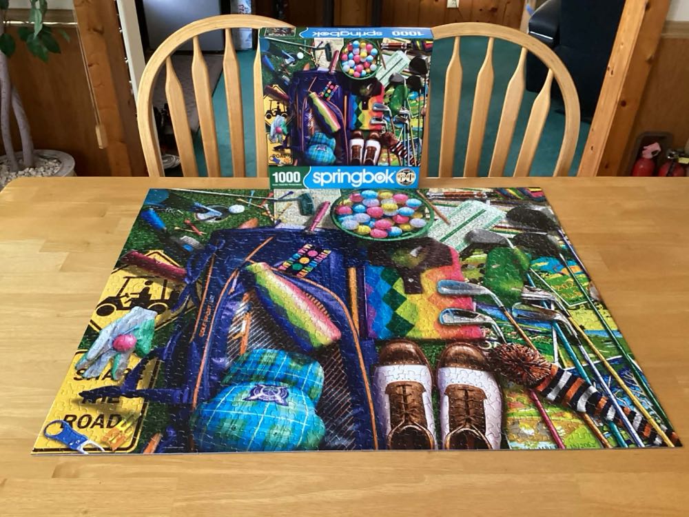 Par For The Course - Springbok puzzle collectible [Barcode 091683111299] - Main Image 4