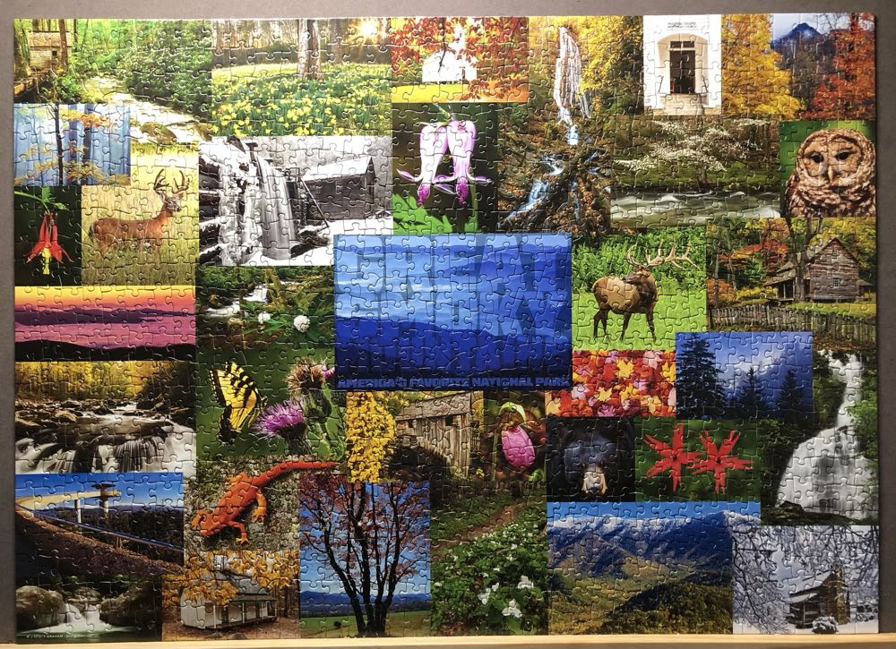Great Smoky Mountains Piece Puzzle  puzzle collectible [Barcode 714254008902] - Main Image 2