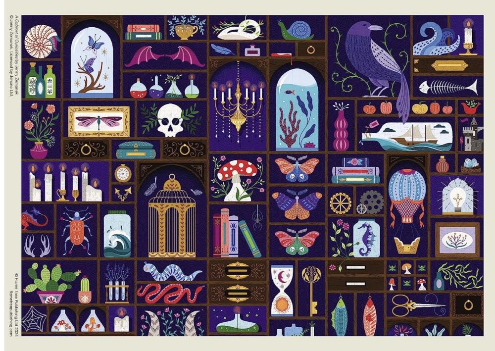 Flame Tree Gift (Studios) - Cabinet of Curiosities - Flame Tree Studios puzzle collectible - Main Image 2