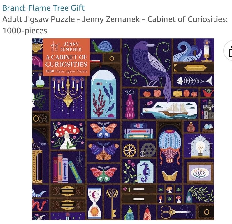 Flame Tree Gift (Studios) - Cabinet of Curiosities - Flame Tree Studios puzzle collectible - Main Image 3