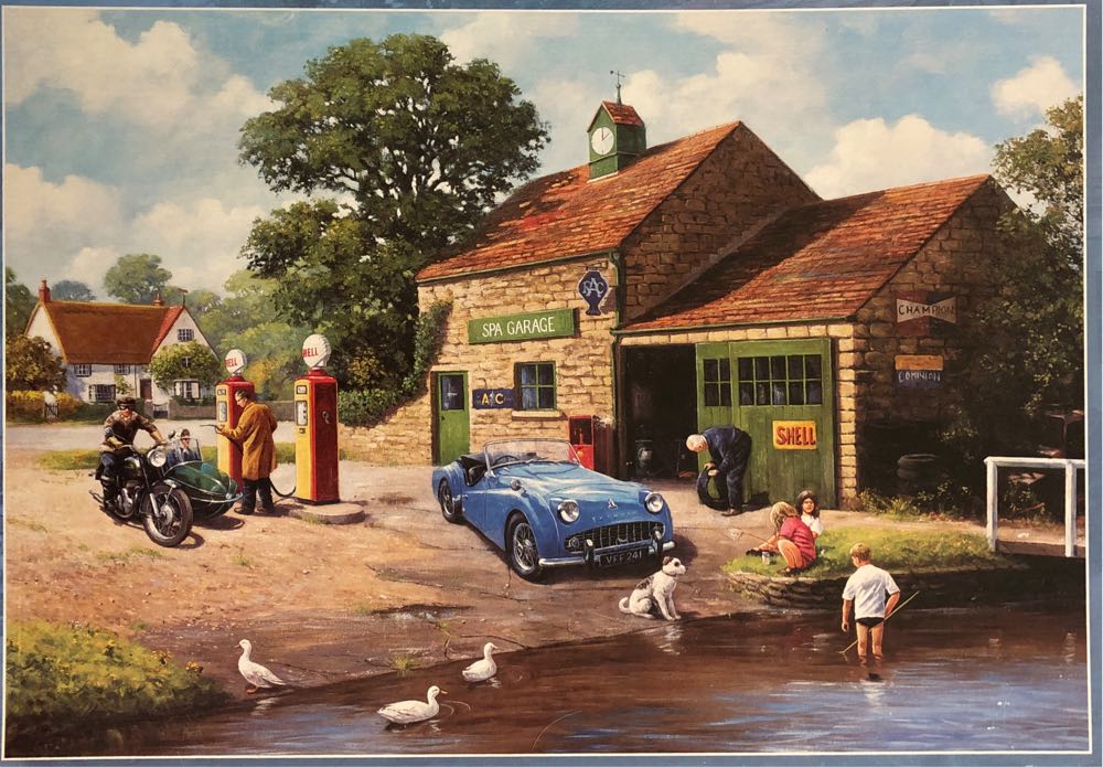 Village Pumps / Dorpsgarage - Falcon de luxe puzzle collectible [Barcode 8710126154670] - Main Image 2