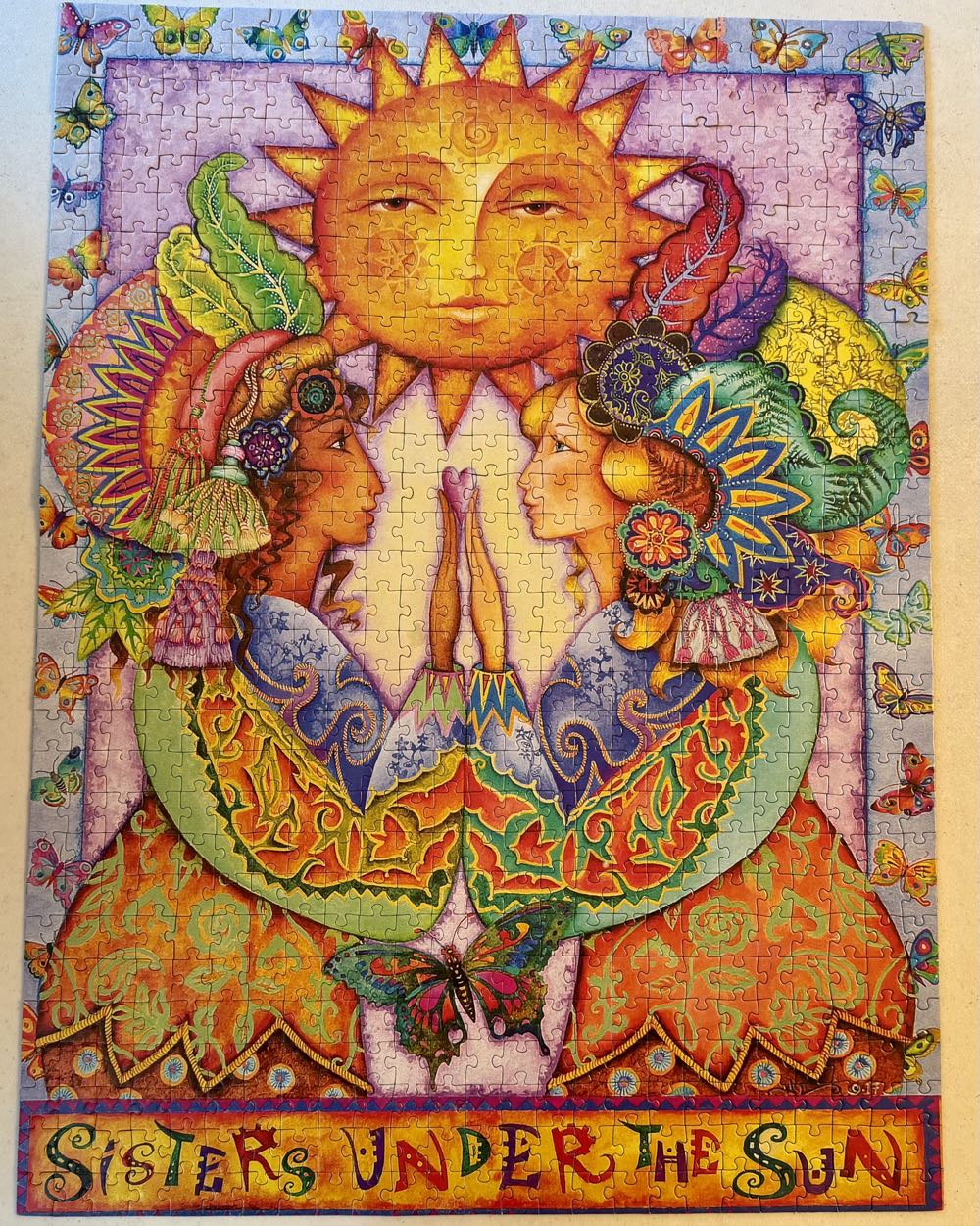 Sisters Under The Sun BAC - CraZArt puzzle collectible [Barcode 4895145429528] - Main Image 2